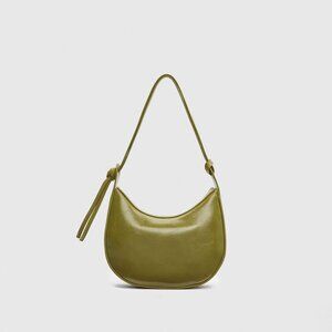 Reformation Mini Rosetta Shoulder Bag Green - Size OS